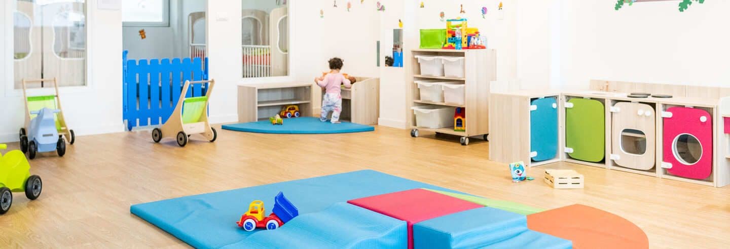 Salle de jeu de la crèche du Marché de Rungis